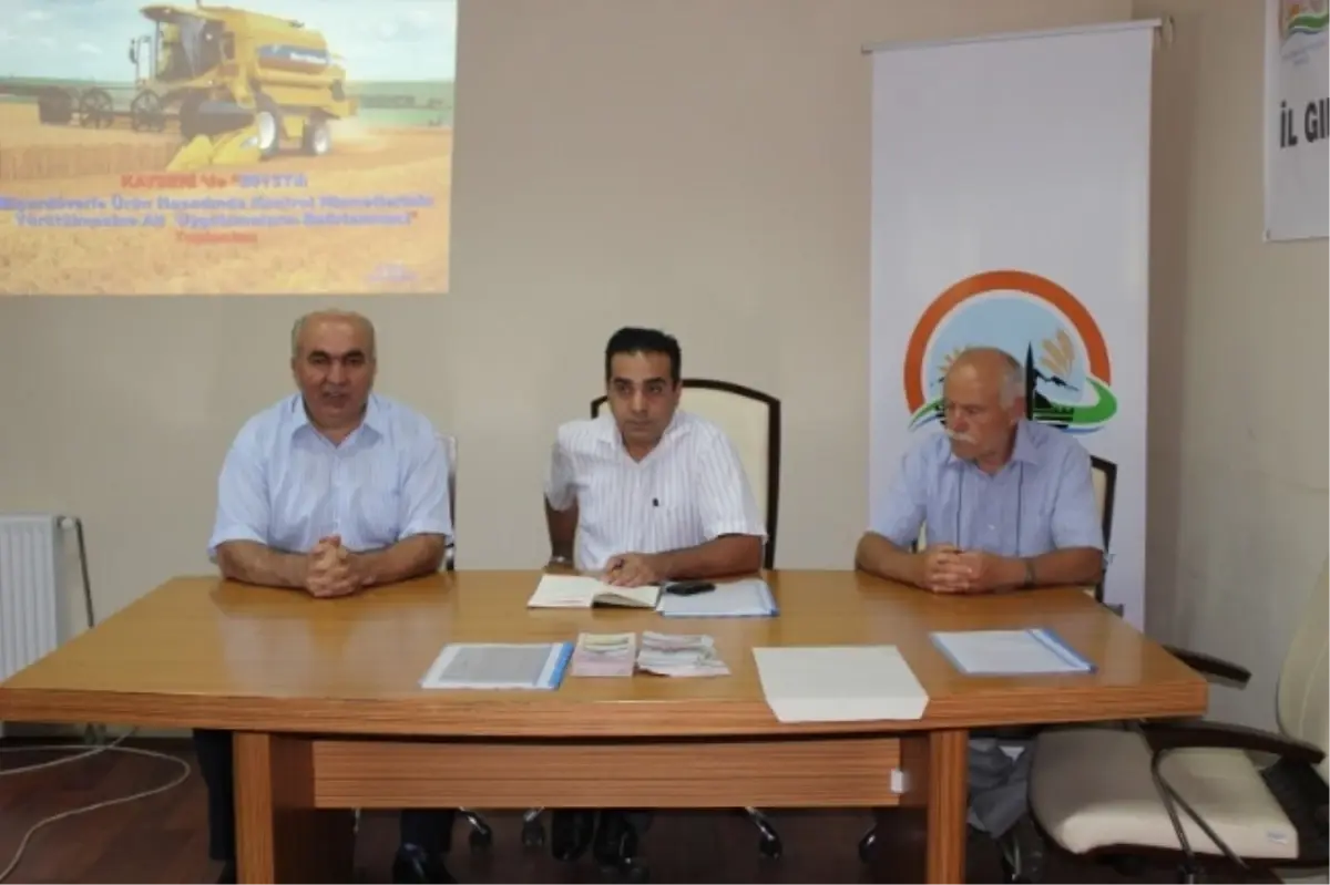 Hasatta Dane Kaybını Önlemek İçin Toplantı Yapıldı