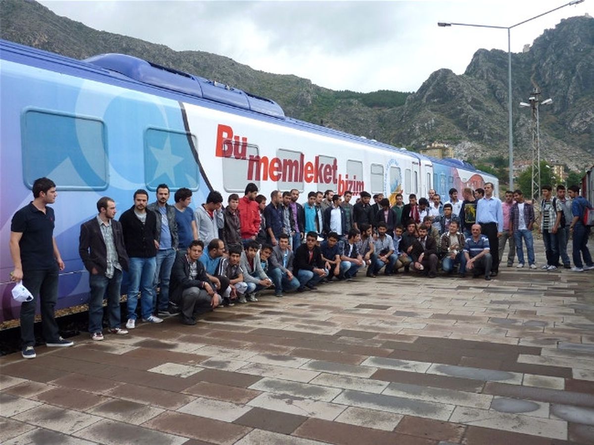 Kafkas Gençlik Treni Yolcularını Uğurladı