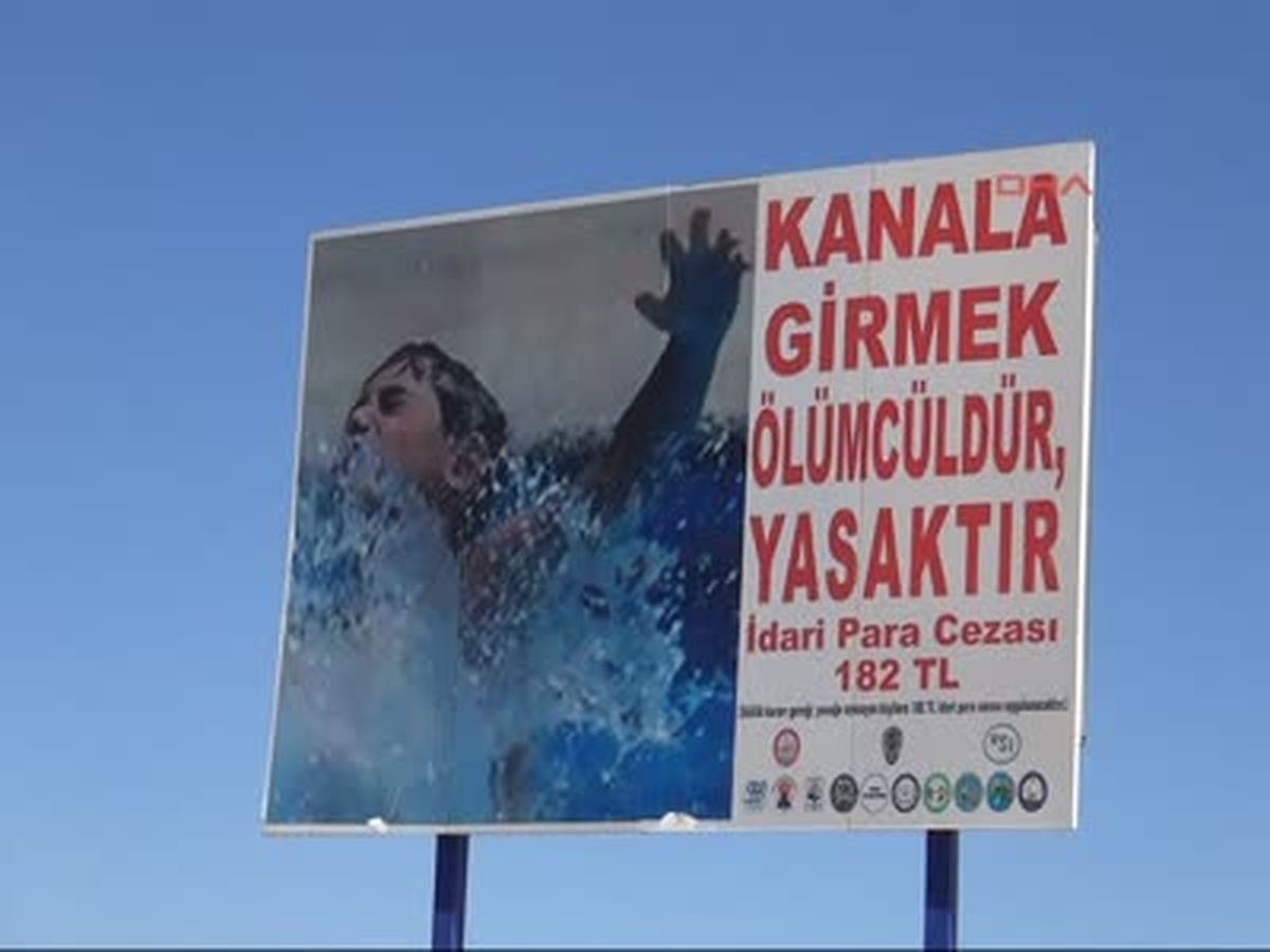 Şanlıurfa \'Kanal Beach\'te Tehlikeli Serinlik
