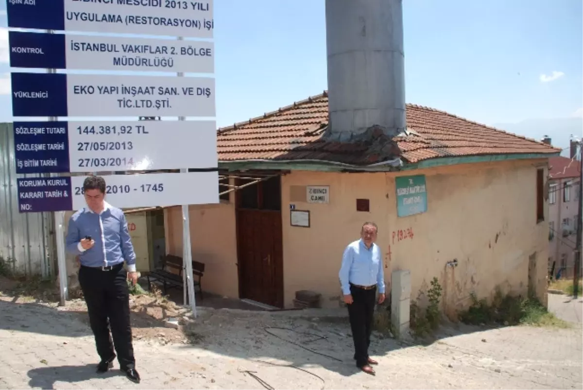 Zıbıncı Mescidi Restore Ediliyor