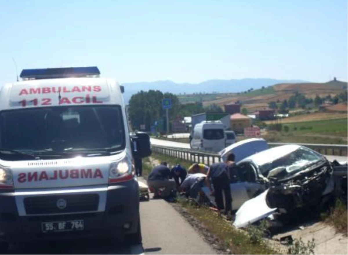 Samsun\'daki Trafik Kazası