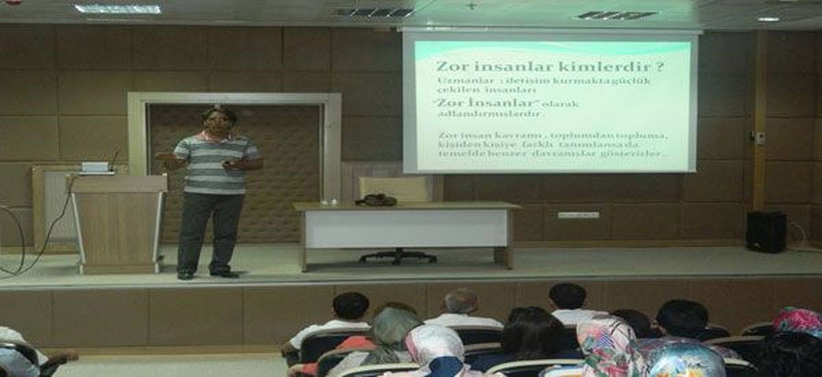 112 Acil Çalışanlarına "Öfke Kontrolü ve Tükenmişlik Sendromu Eğitimi