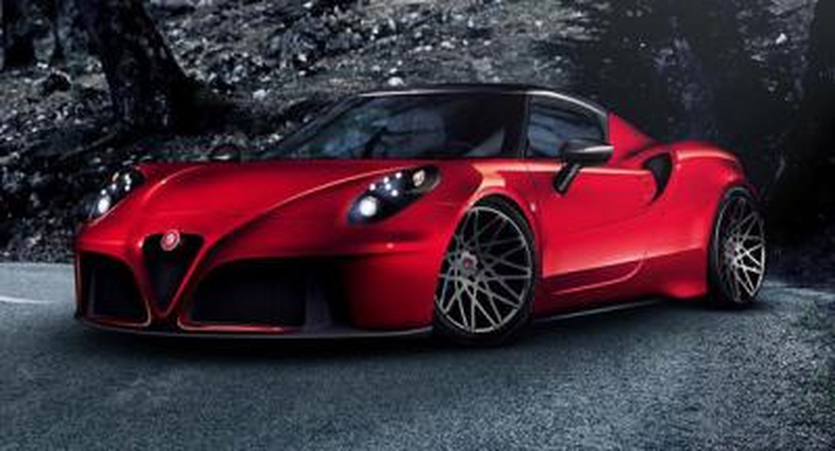 Alfa Romeo 4c\'ye Pogea Racing Dokunuşu
