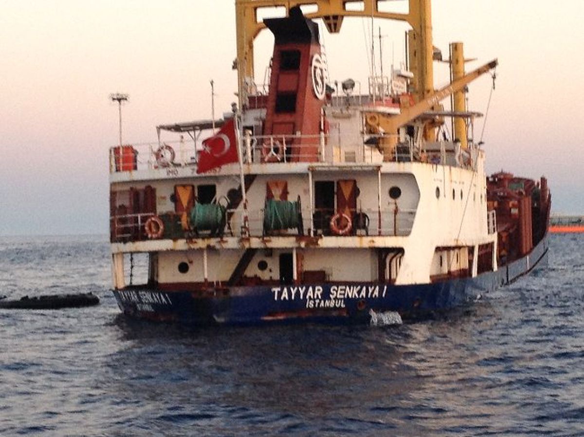 Antalya\'da Batan Kuru Yük Gemisi ile İlgili Açıklama