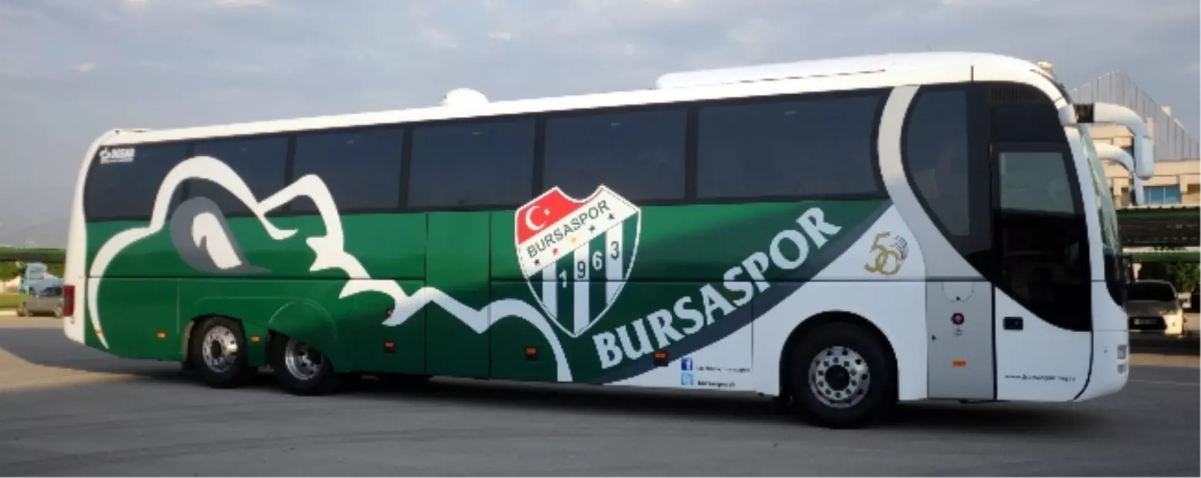 Bursaspor\'a 50. Yıl Otobüsü