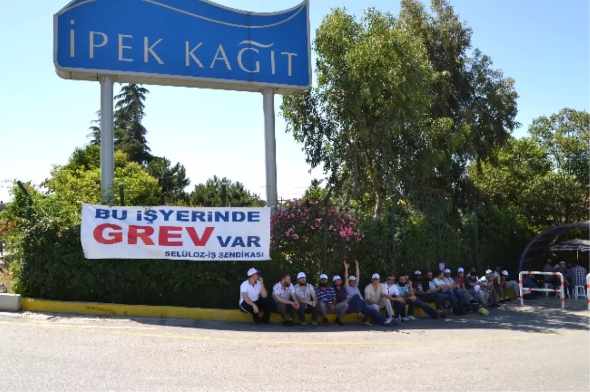 İpek Kağıt'ta Grev Sona Erdi