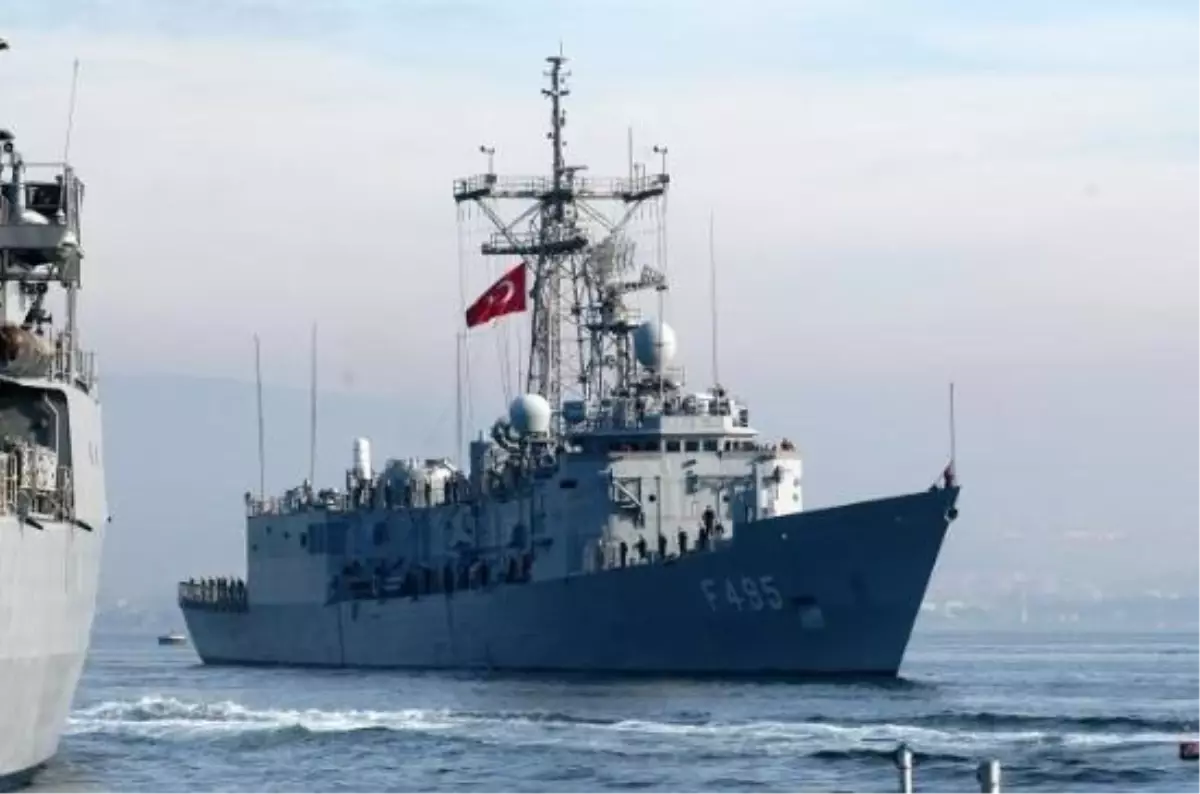 Tcg Gediz Fırkateyni Samsun\'da