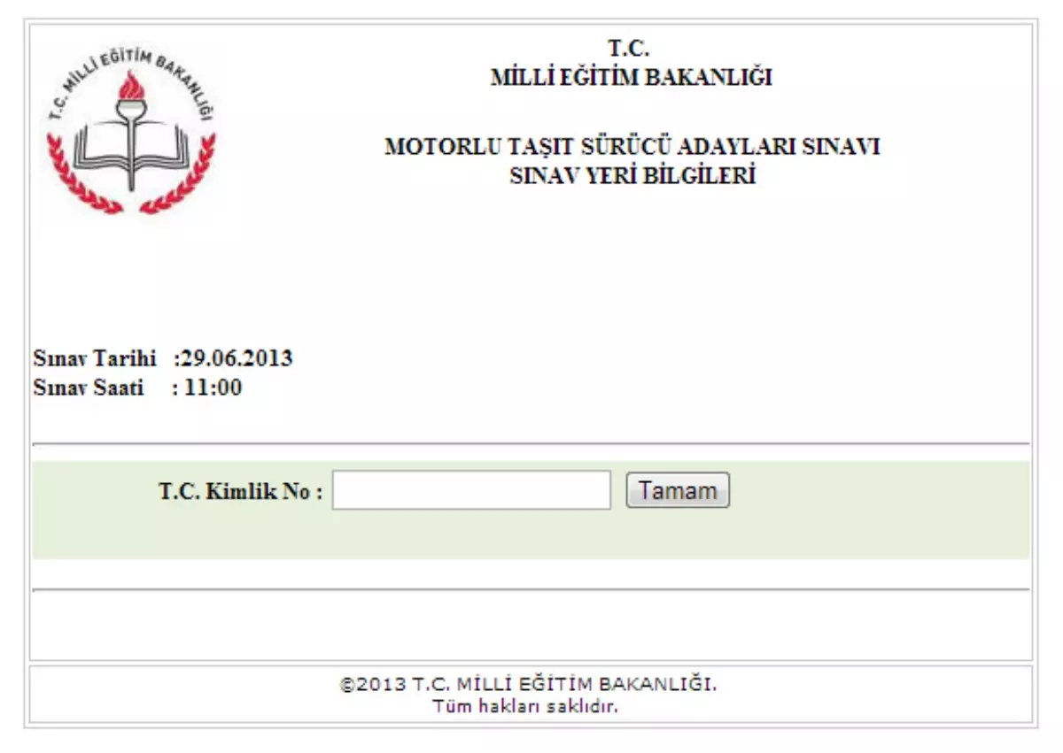 29 Haziran EHLİYET sınavı giriş yerleri açıklandı - TIKLA ÖĞREN