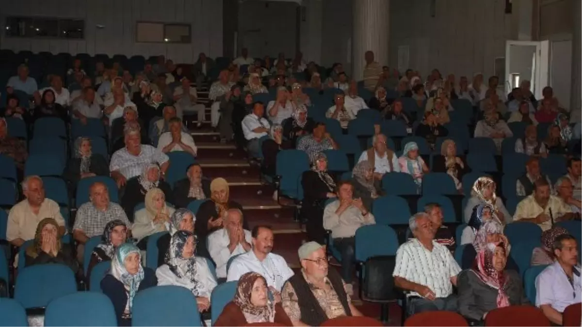 Alaplı\'da Hacı Adaylarına Seminer