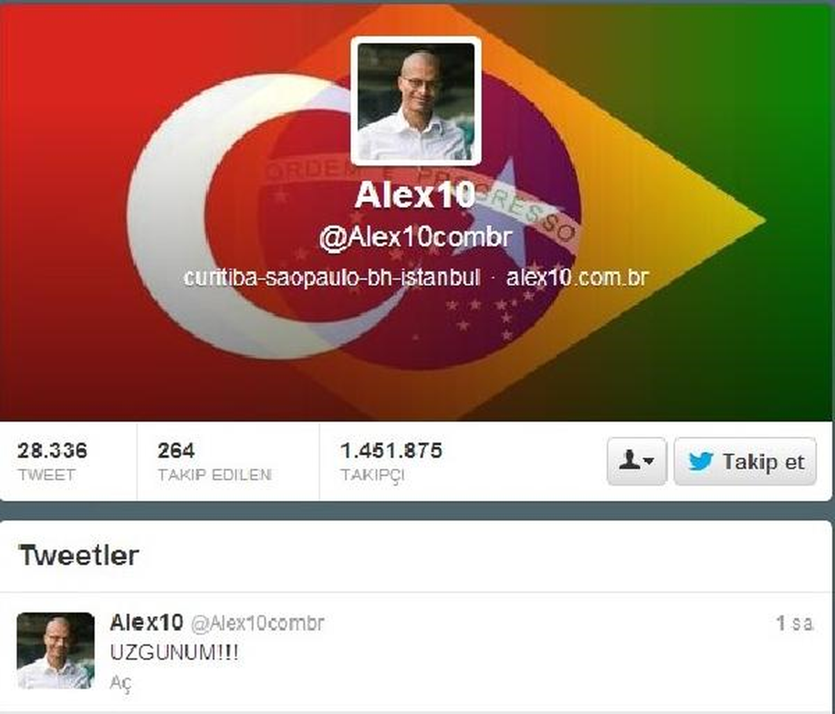 Alex\'den UEFA Yorumu; \'Üzgünüm\'