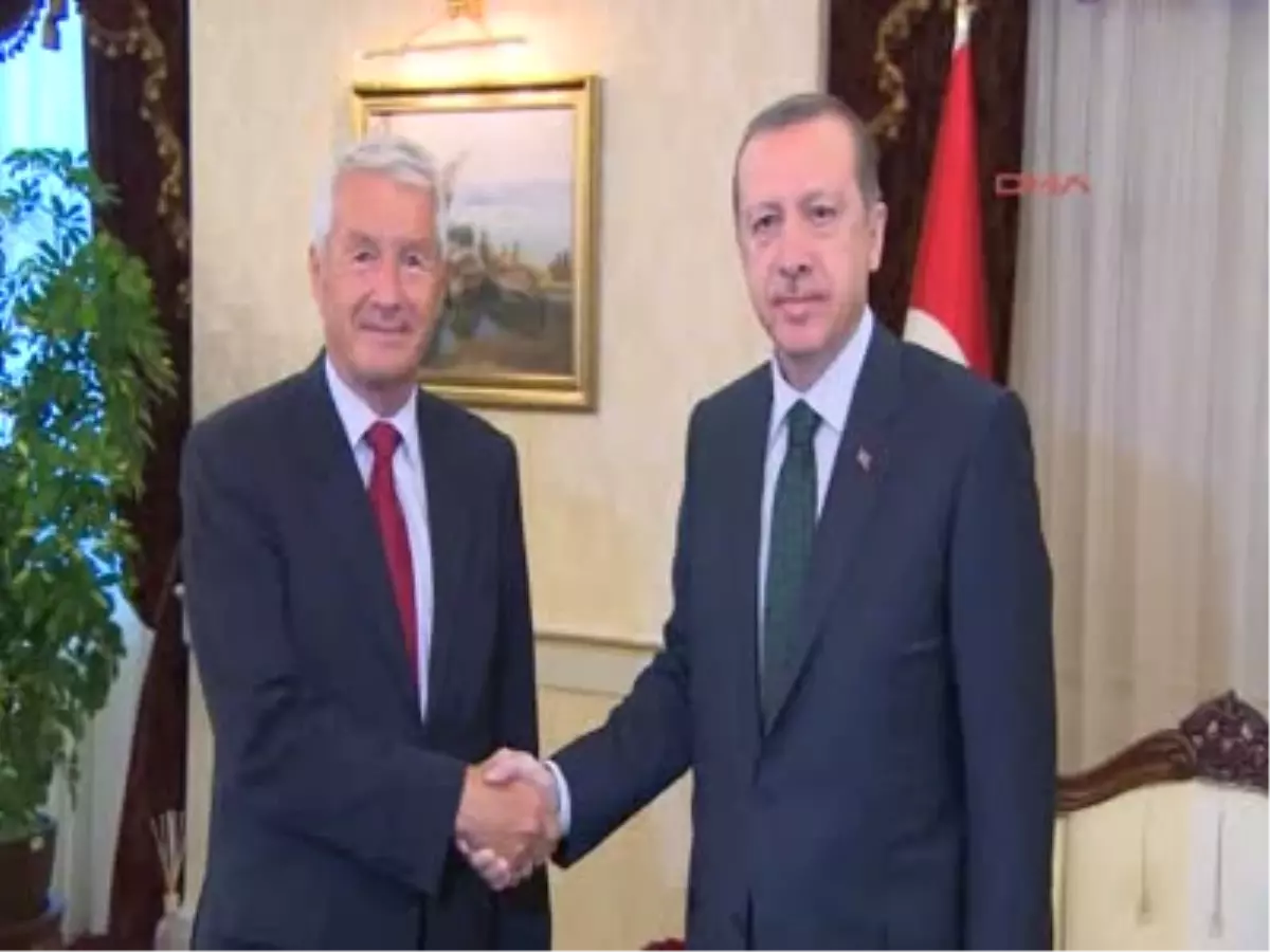 Avrupa Konseyi Genel Sekreteri Jagland, Başbakanlık Merkez Bina\'da