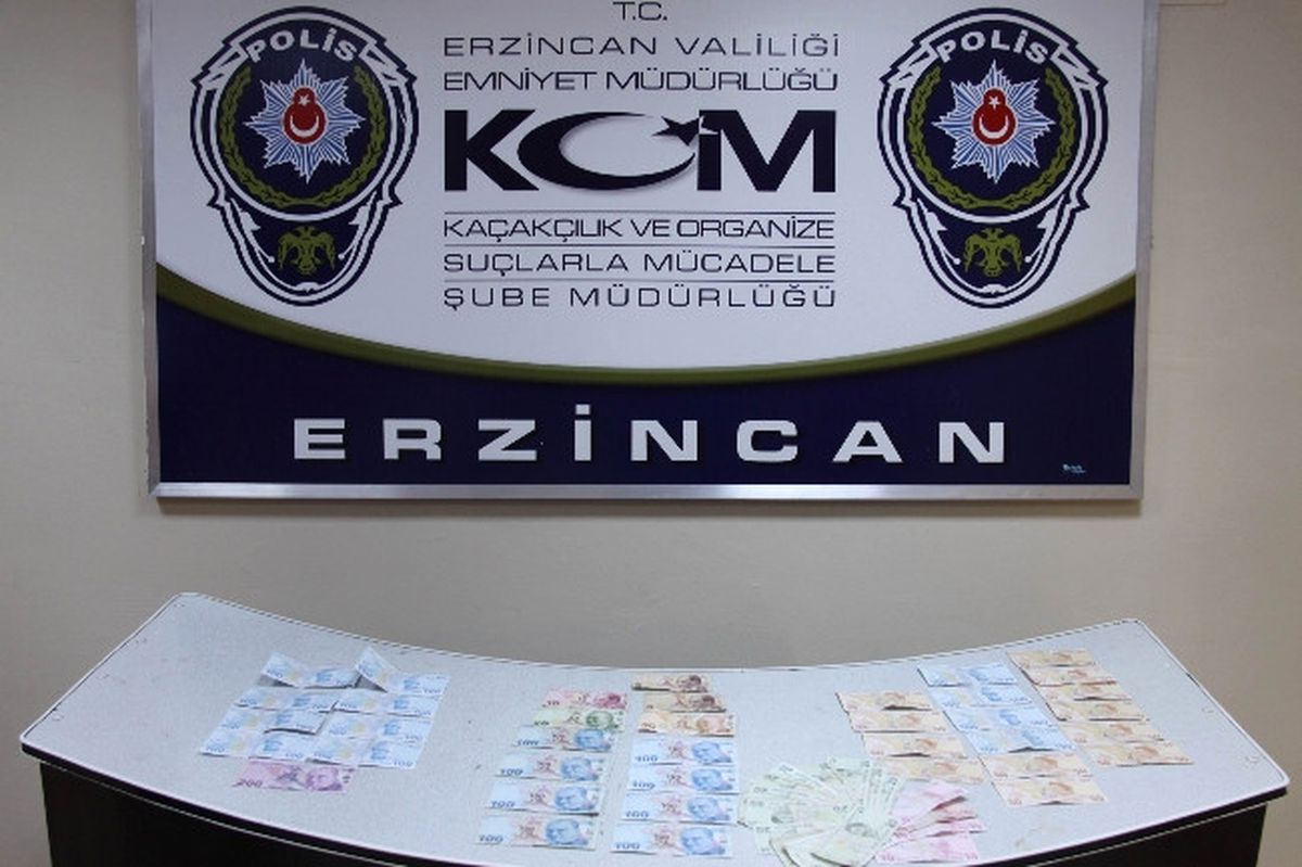 Erzincan\'da Sahte Para Operasyonu