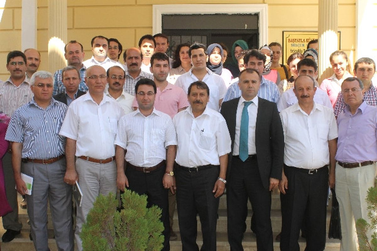 Karaman\'da İlçe Milli Eğitim Müdürlüğü Toplantısı