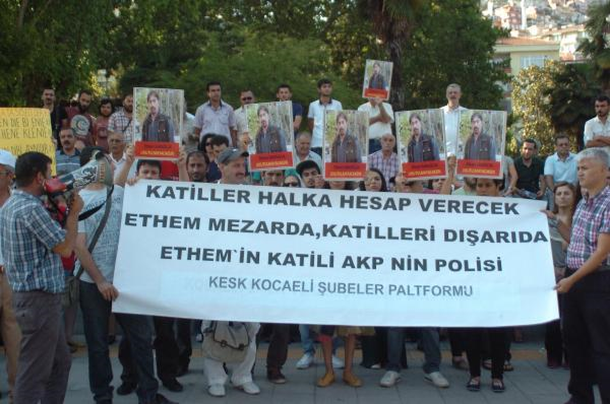 Ethem İçin Anma Etkinliği Yapıldı
