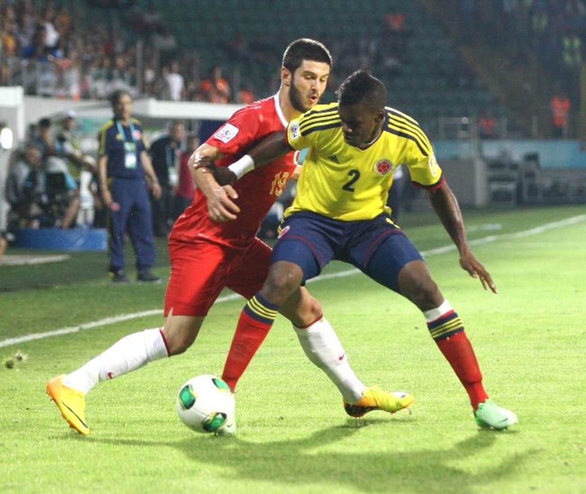 Türkiye, Kolombiya\'ya 1-0 Mağlup Oldu