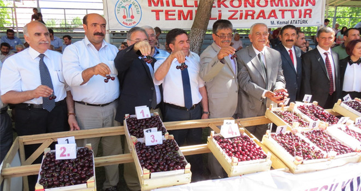 Yeşilyurt\'ta "En İyi Kiraz Yarışması" Düzenlendi