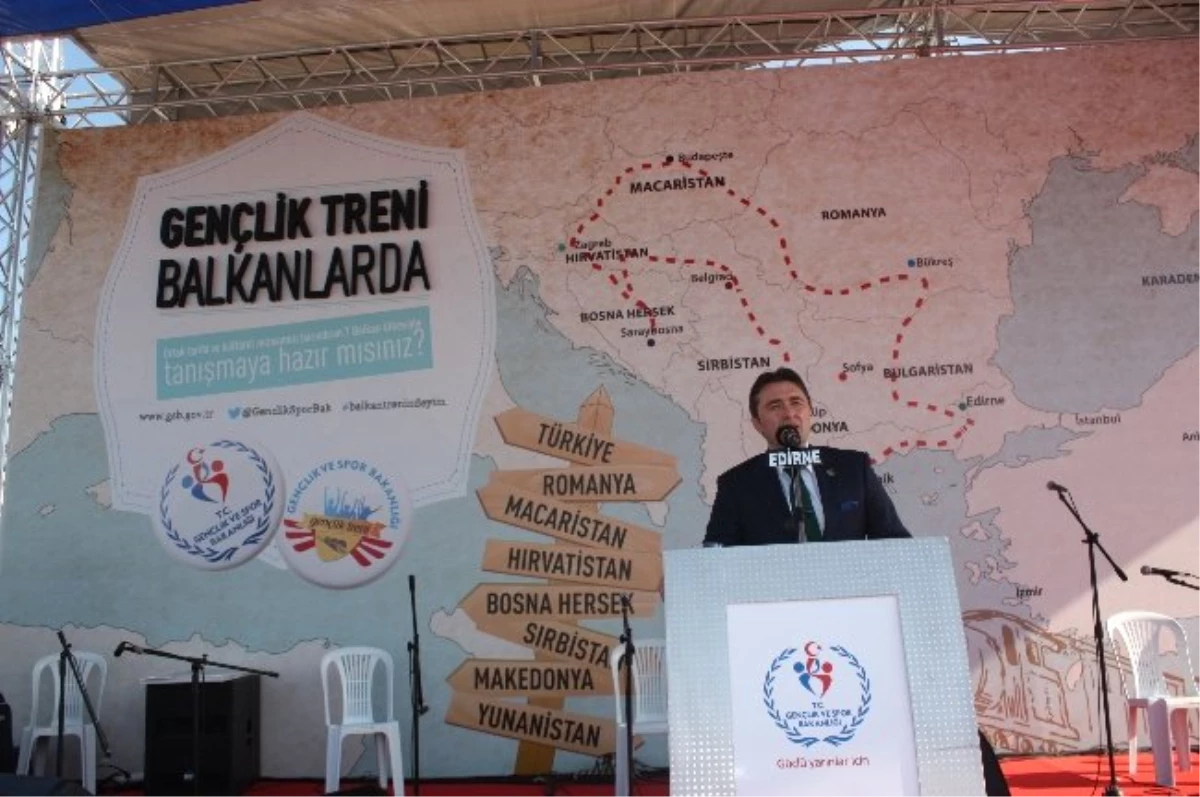 Balkan Gençlik Treni Balkan Türküleri Eşliğinde Hareket Etti