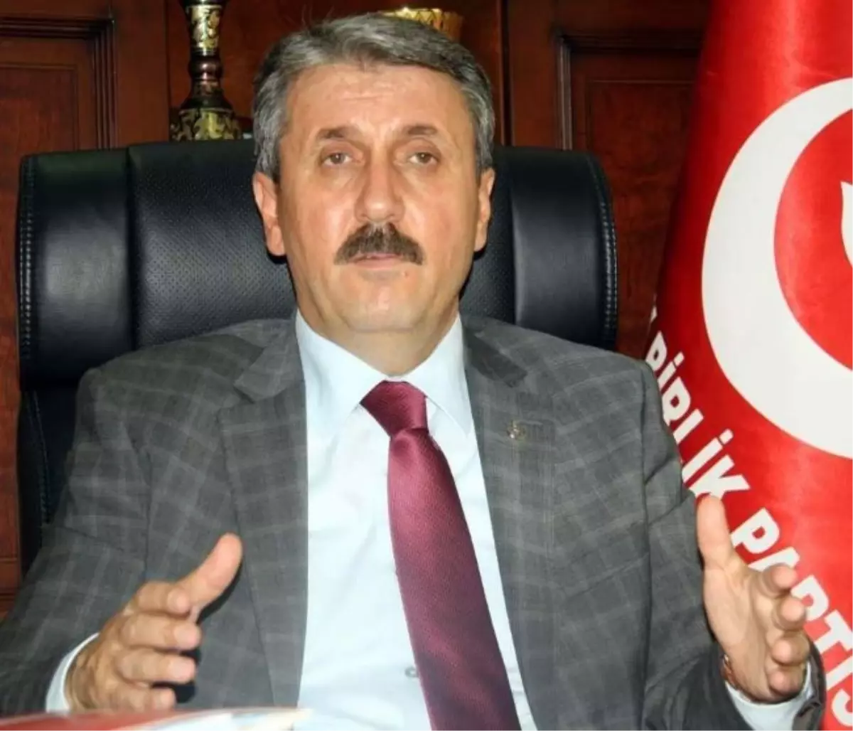 BBP Genel Başkanı Destici: "Çin Büyükelçisi İvedilikle Bakanlığa Çağrılmalı"