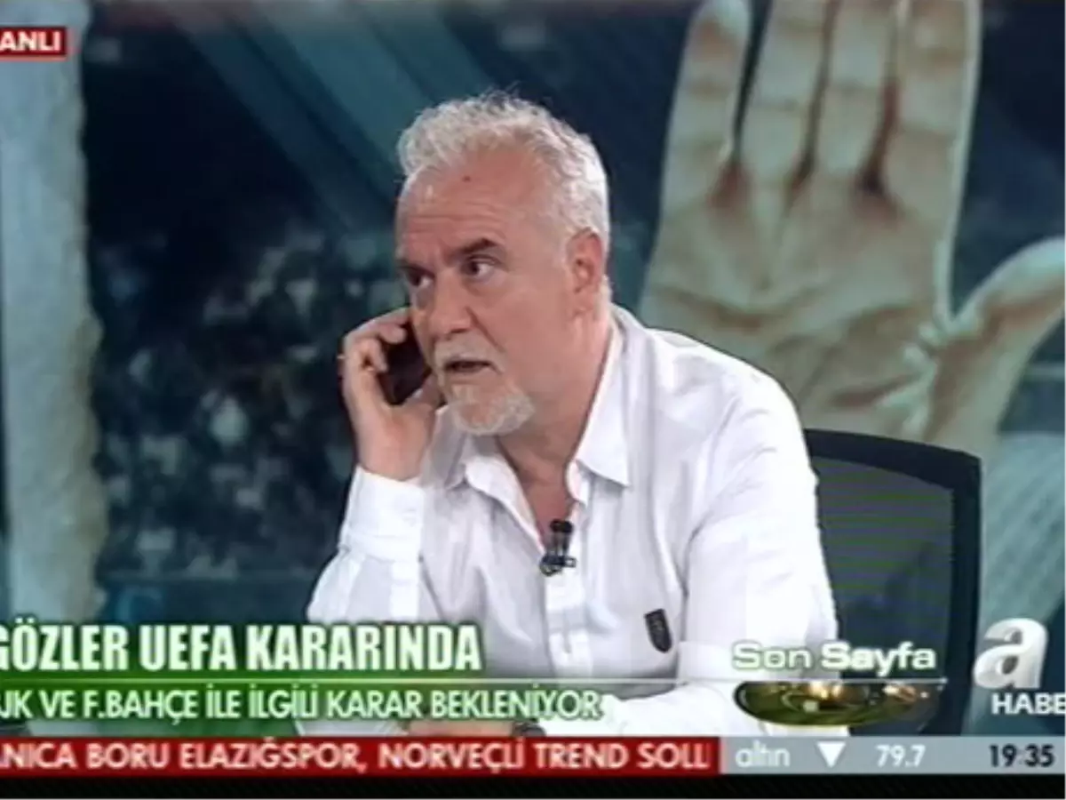 Turgay Demir Telefonundan UEFA Kararını Açıkladı!
