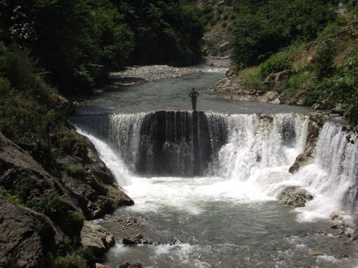 Giresun\'un Espiye İlçesinde Şelaleler İlgi Bekliyor