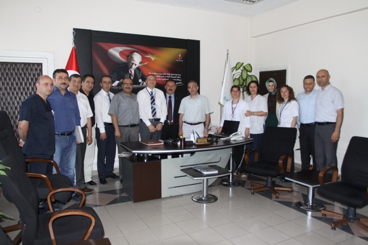 Sağlık-Sen Hastane Başhekimini Ziyaret Etti