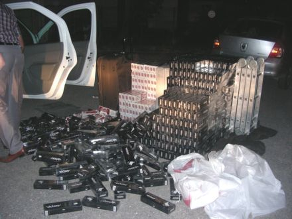 Siirt\'te 27 Bin 500 Paket Kaçak Sigara Ele Geçirildi