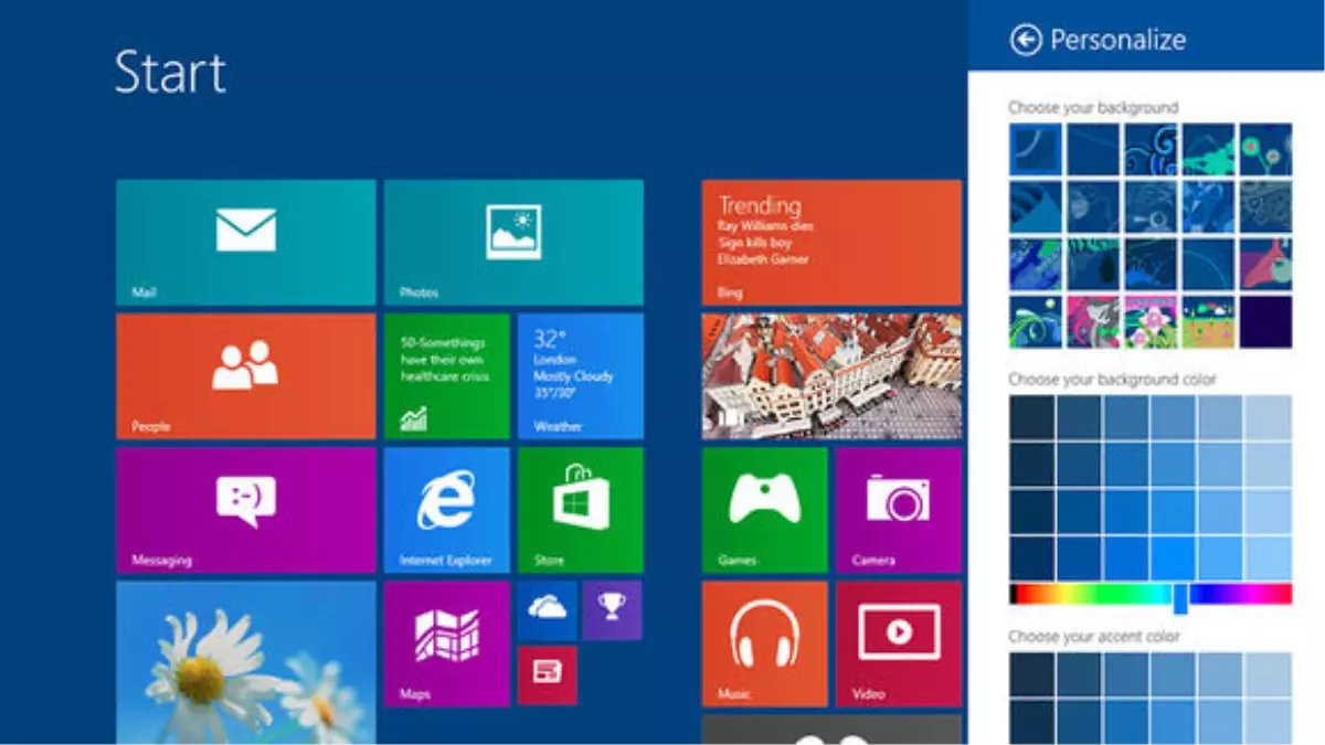 Windows 8.1 hazır; İndirin!