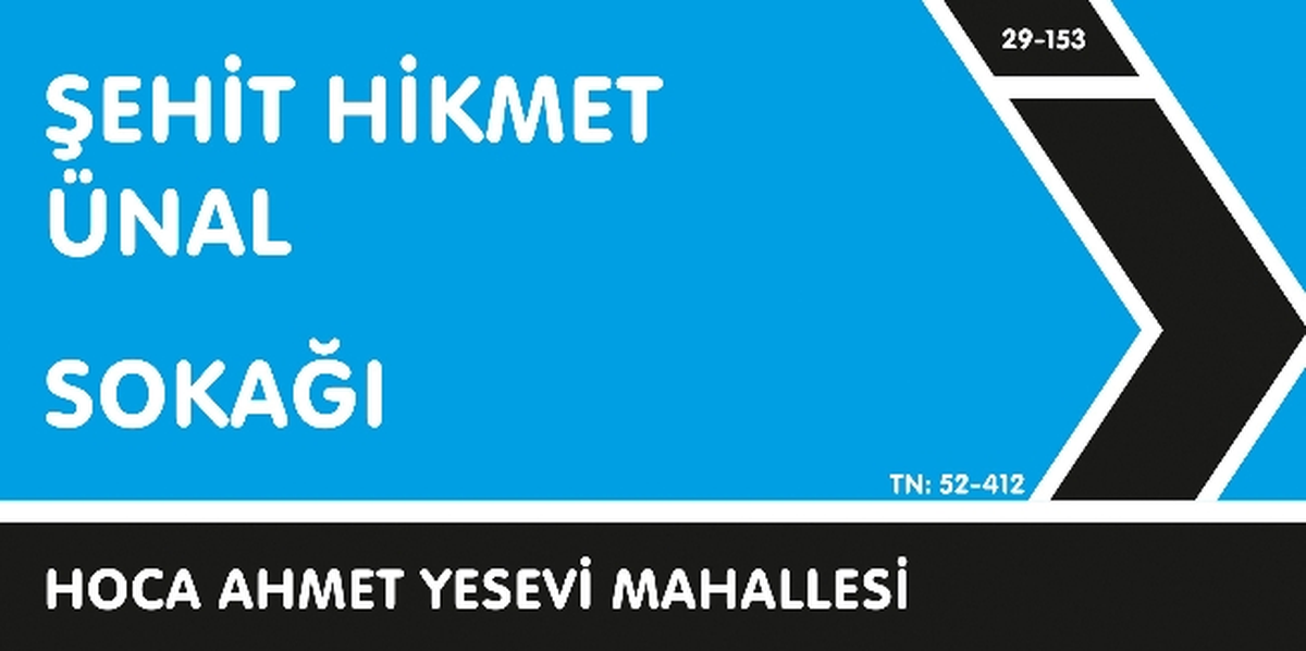 Cadde ve Sokak Levha Renkleri Anketle Belirlenecek