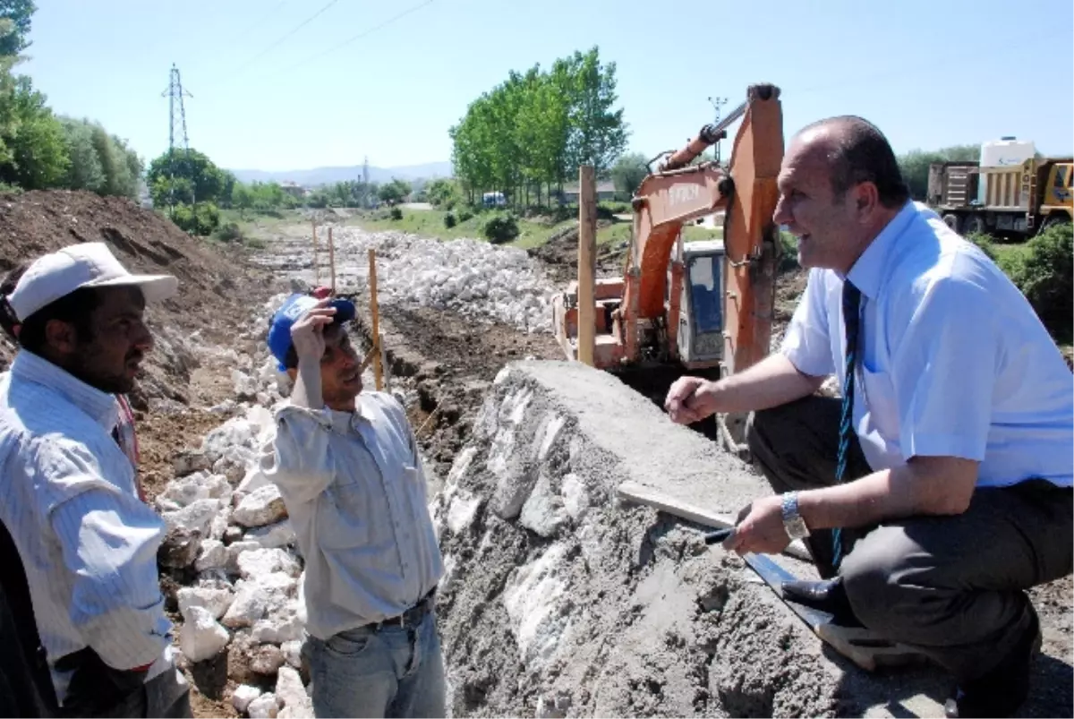 DSİ\'nin Taşköprü\'deki Dere Islahı Projeleri