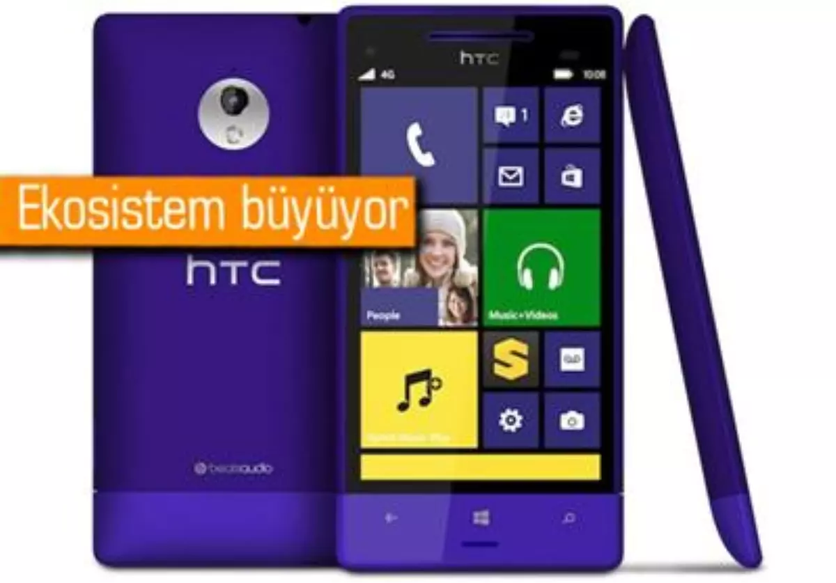 Htc, Yeni Wp8\'li Telefonu 8xt\'yi Tanıttı