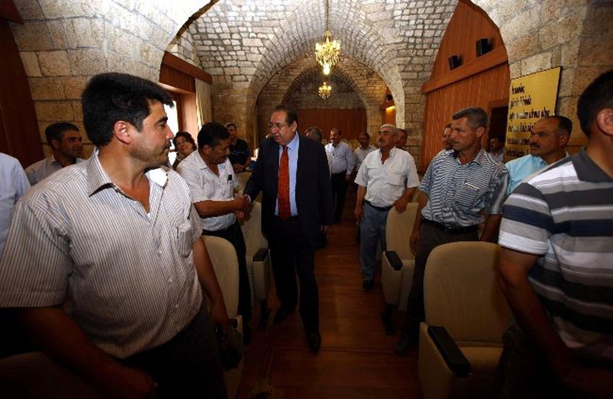 Köy Muhtarlarından Başkan Özcan\'a Ziyaret
