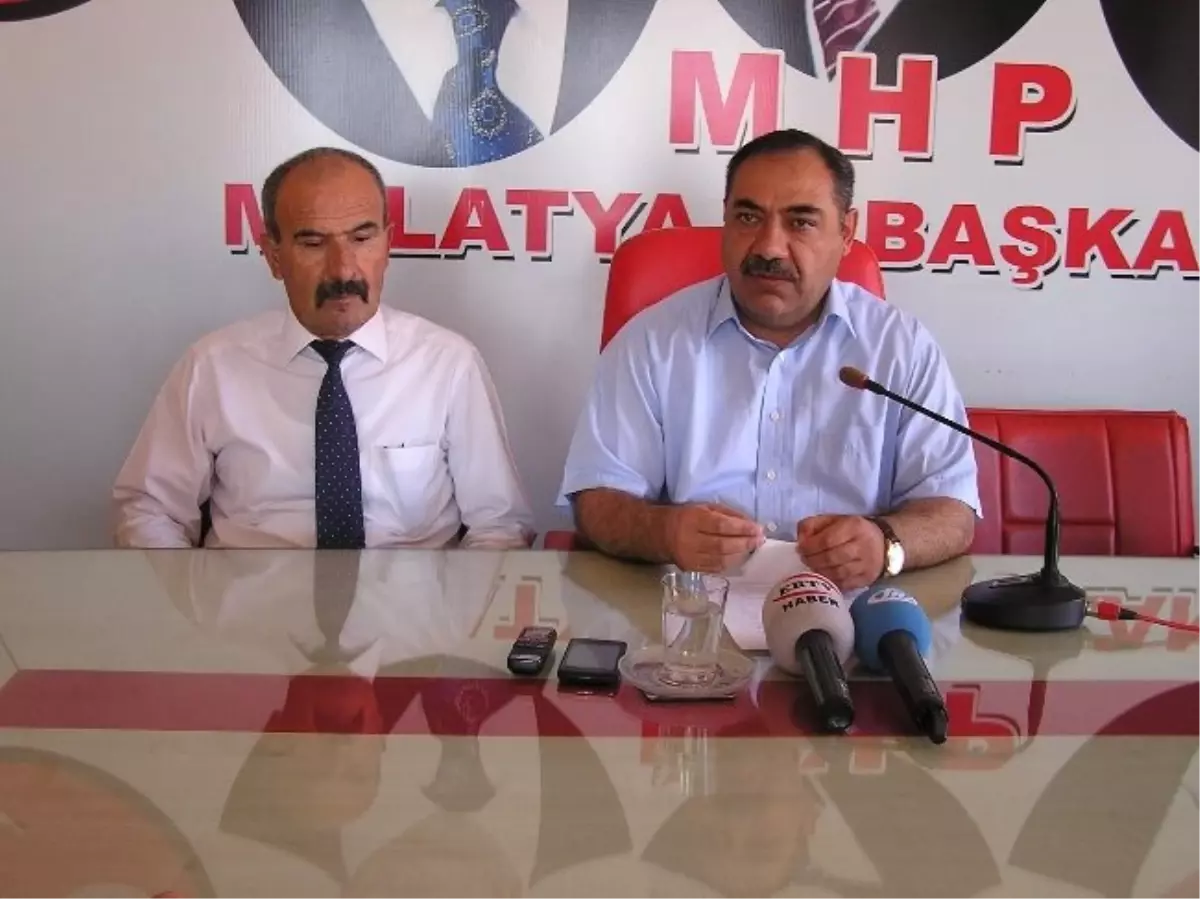 MHP Malatya İl Başkanı Arif Yıldız Açıklaması