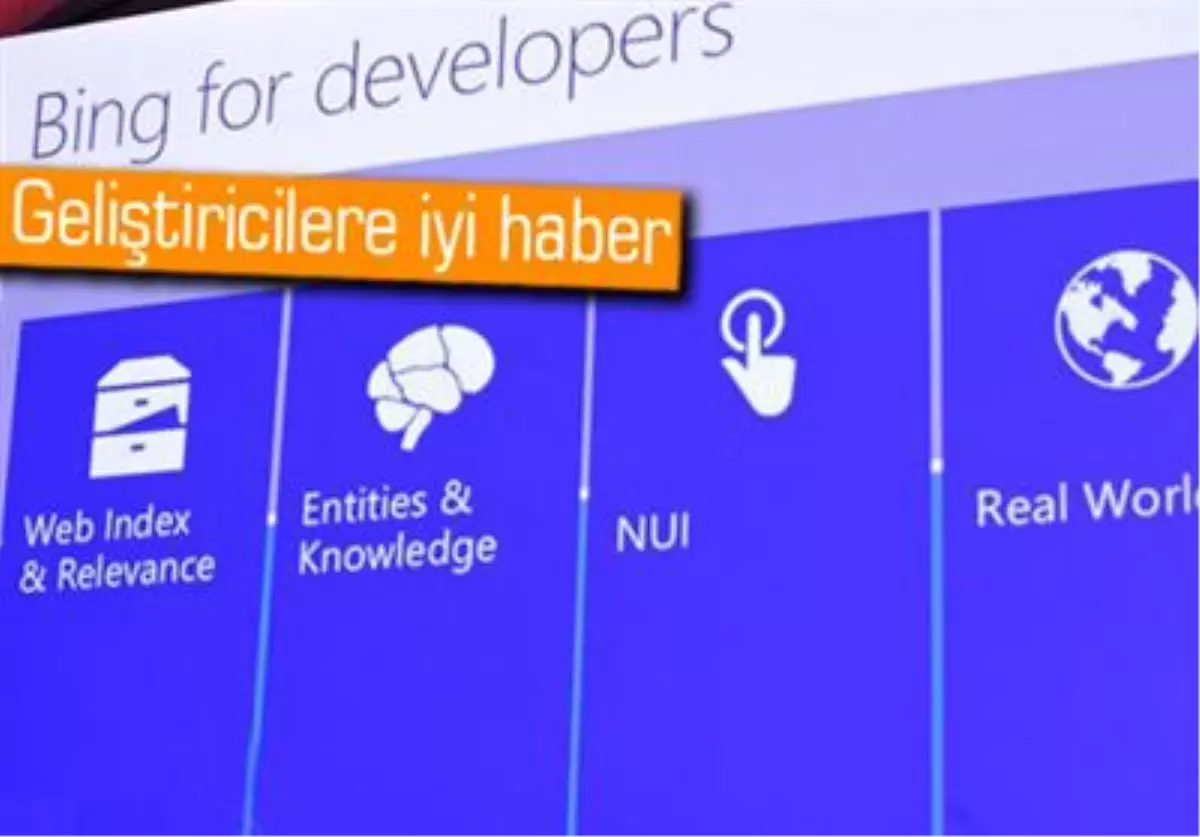 Microsoft Bing Artık Tüm Geliştiricilere Açık