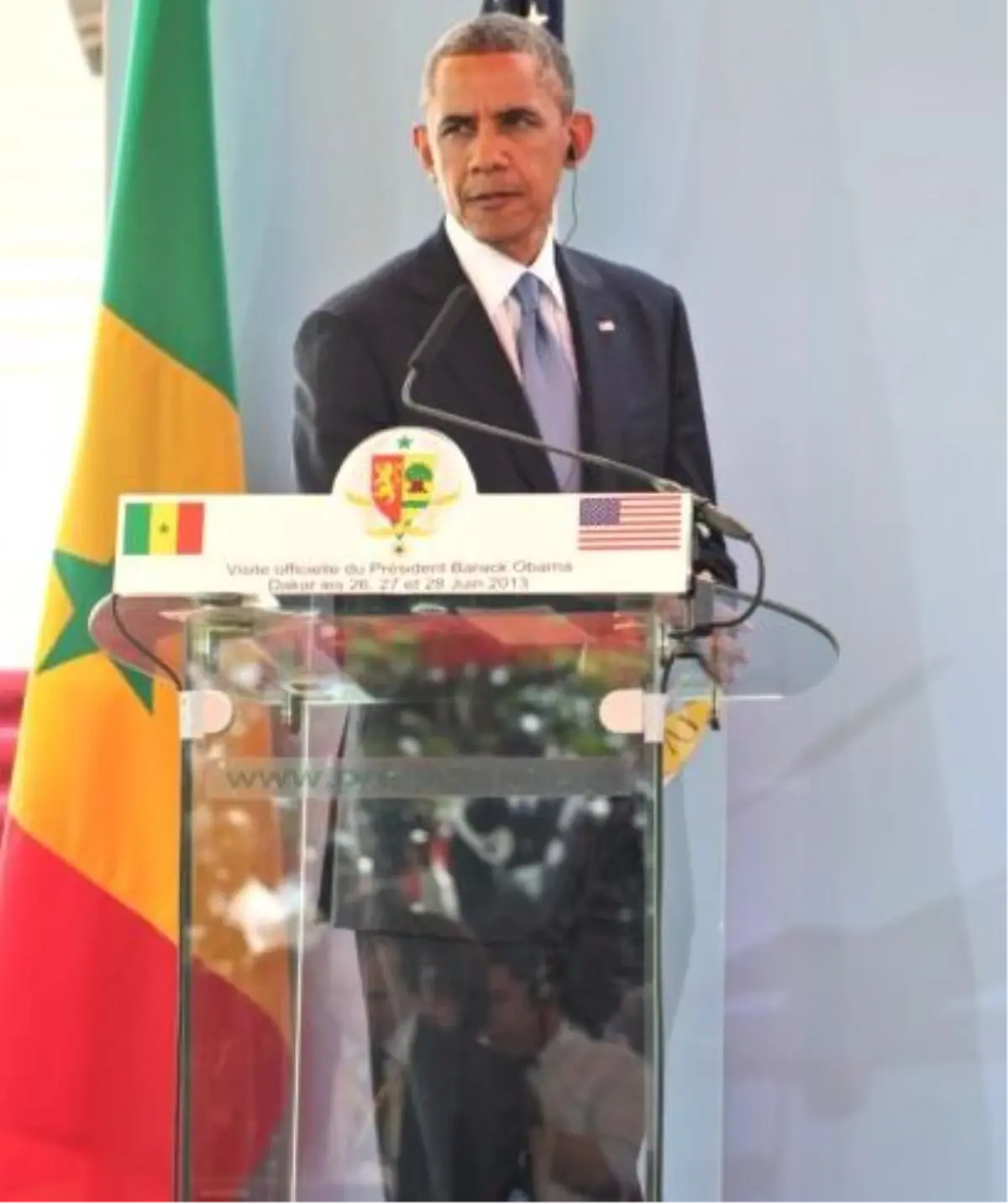 Obama, Senegal\'de Afrika Demokrasisini Övdü