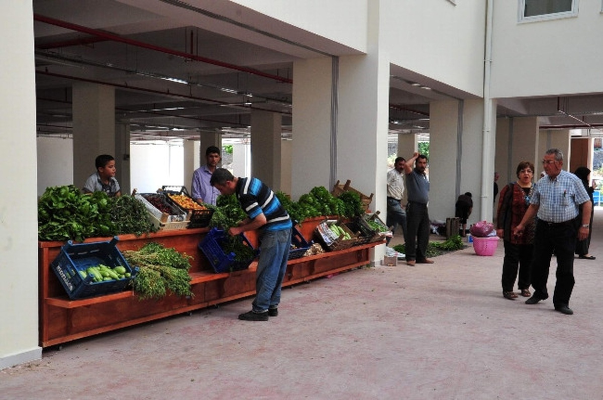 Organik Ürünlerin Satıldığı Şahinbey Köy Pazarı Hizmete Girdi