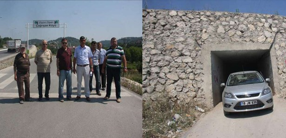 Bu köye giren çıkamıyor