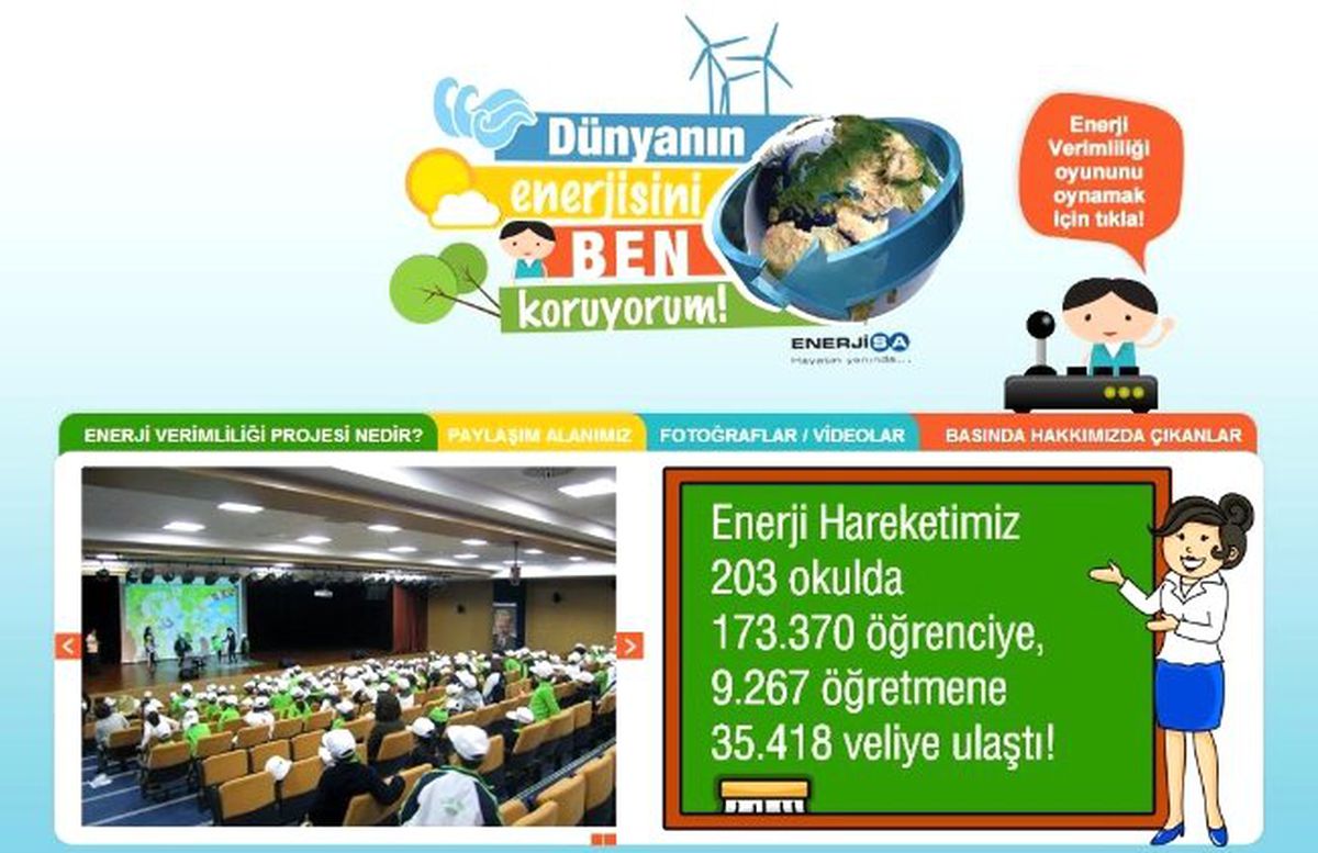 Çocuklarda Enerji Verimliliği Bilinci Geliştirilecek
