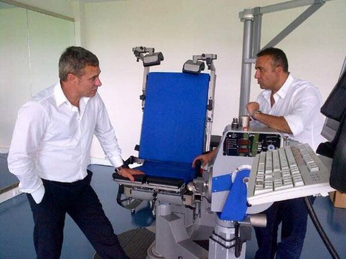 Ersun Yanal, Fenerbahçe Can Bartu Tesisleri\'ni Gezdi