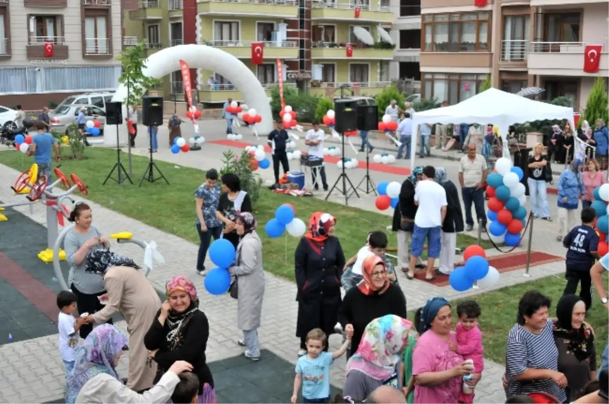 İsmetpaşa Mahallesi Sakinleri Parka Kavuştu