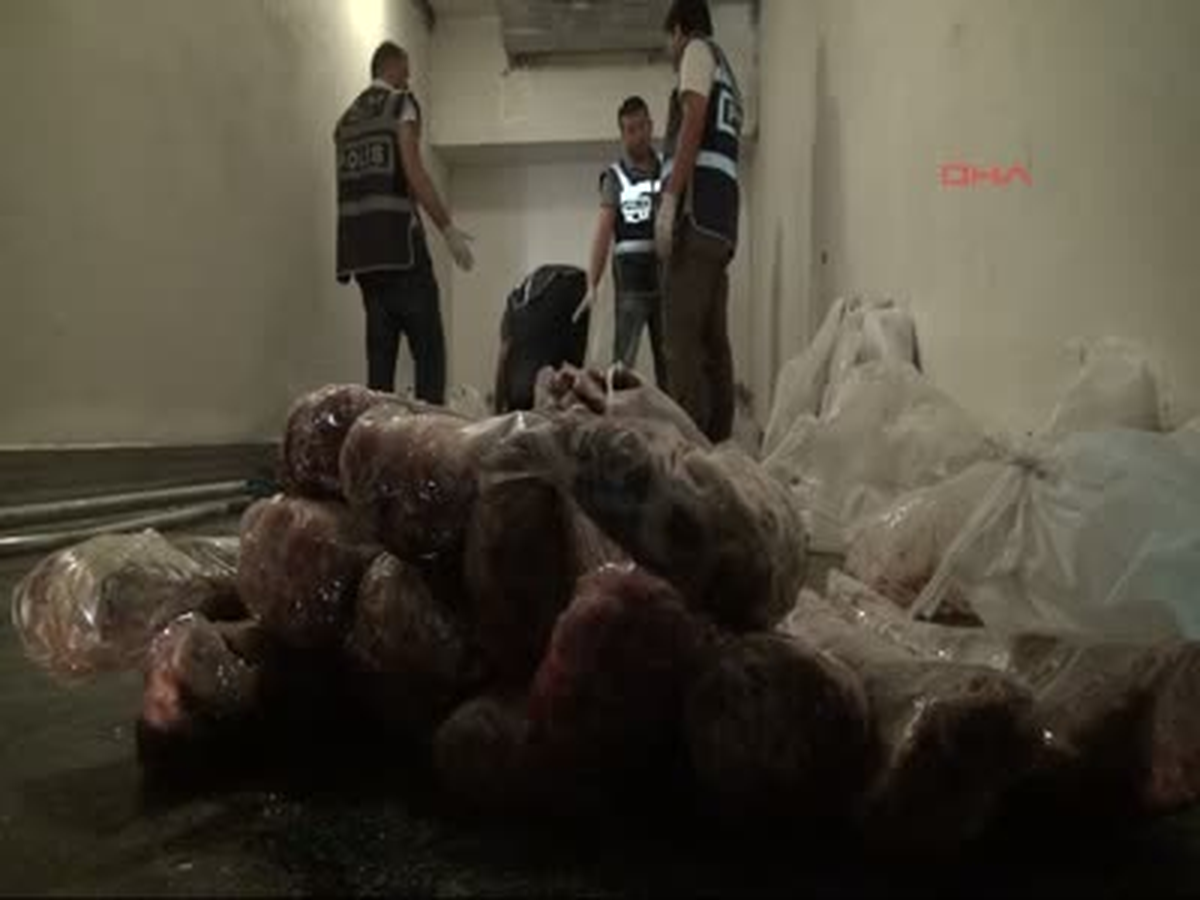 Kaçak Etler İmha Edildi