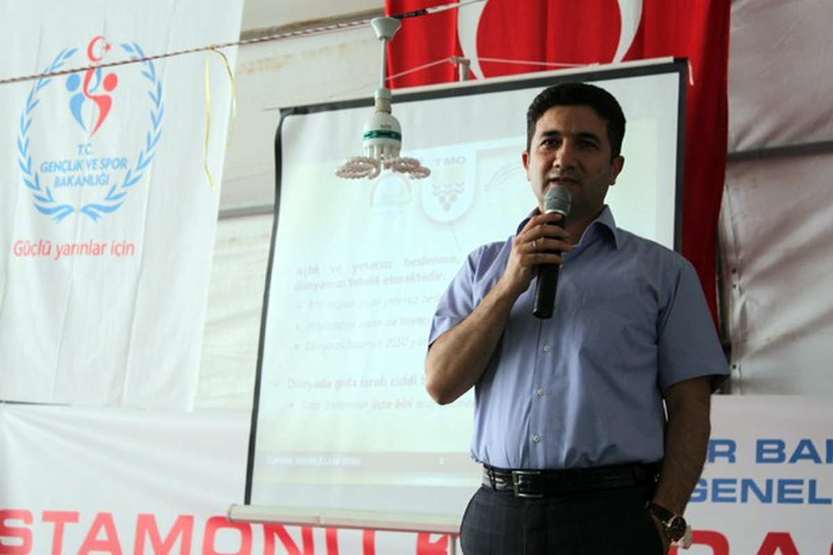 Kampçılara Ekmek İsrafı Konusunda Seminer Verildi