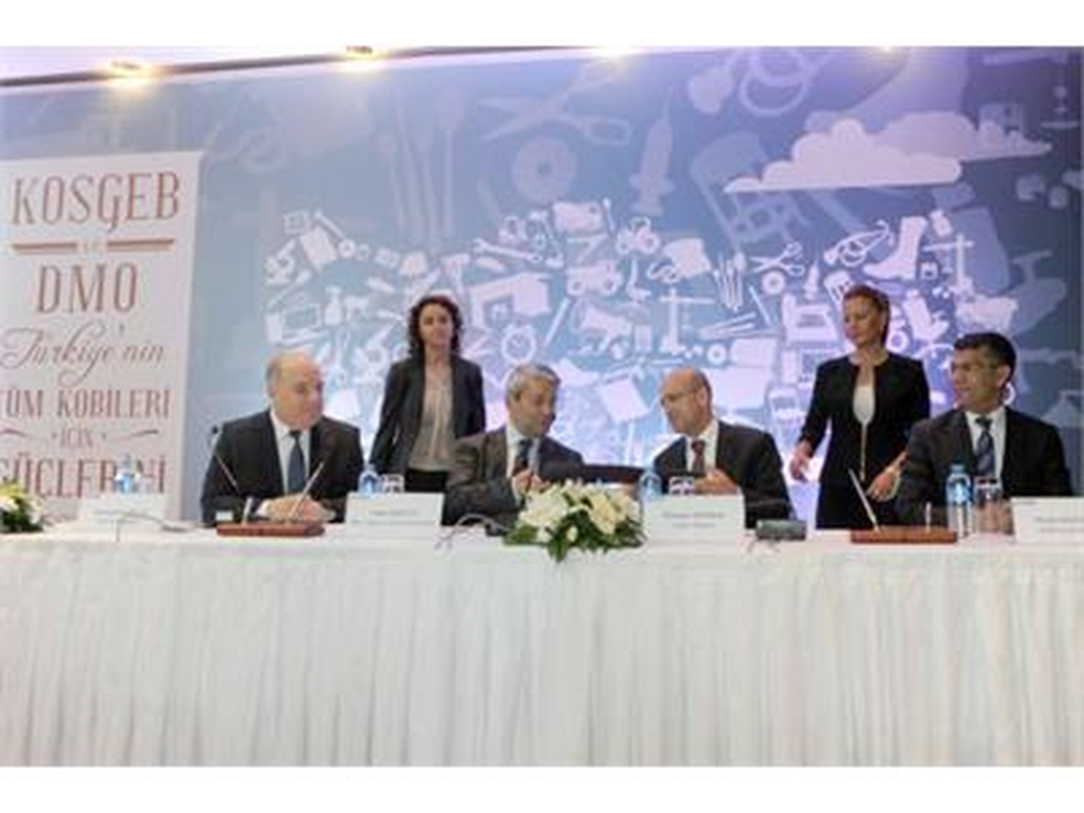 KOSGEB-DMO İşbiriği Protokolü İmza Töreni