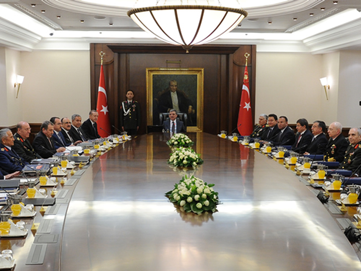 MGK Haziran Ayı Olağan Toplantısı Çankaya Köşkü\'nde Gerçekleştirildi