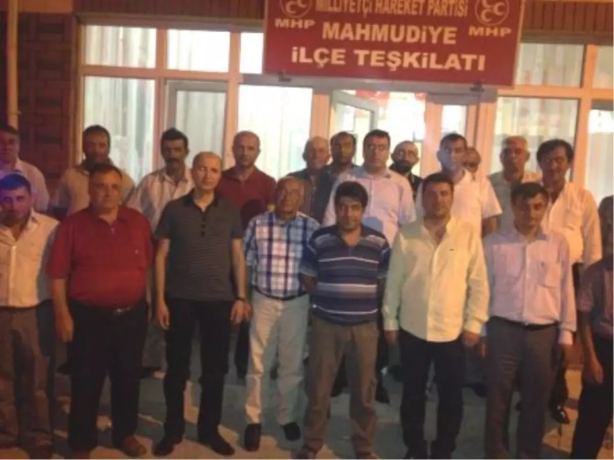 MHP Mahmudiye İlçe Teşkilatı İstişare Toplantısı Yaptı