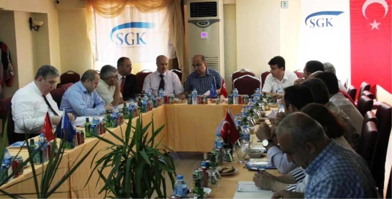 Sgk Bölge Koordinasyon Toplantısı Çanakkale\'de Yapıldı