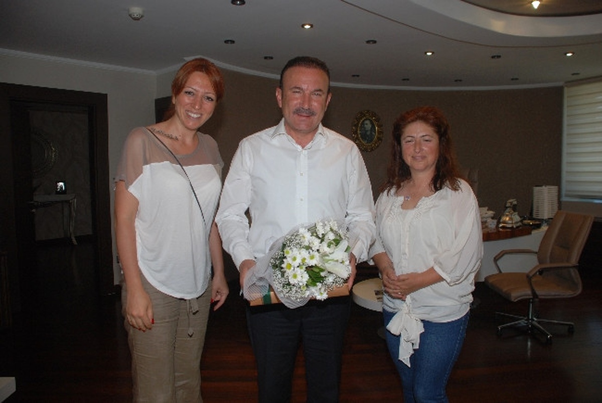 Tenis Kulübü\'nden Doğan\'a Ziyaret