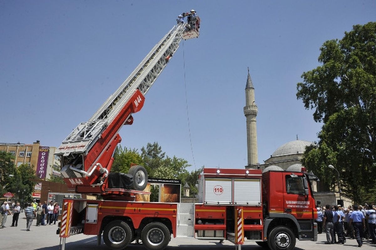 Yeni İtfaiye Aracı Dualarla Hizmete Başladı