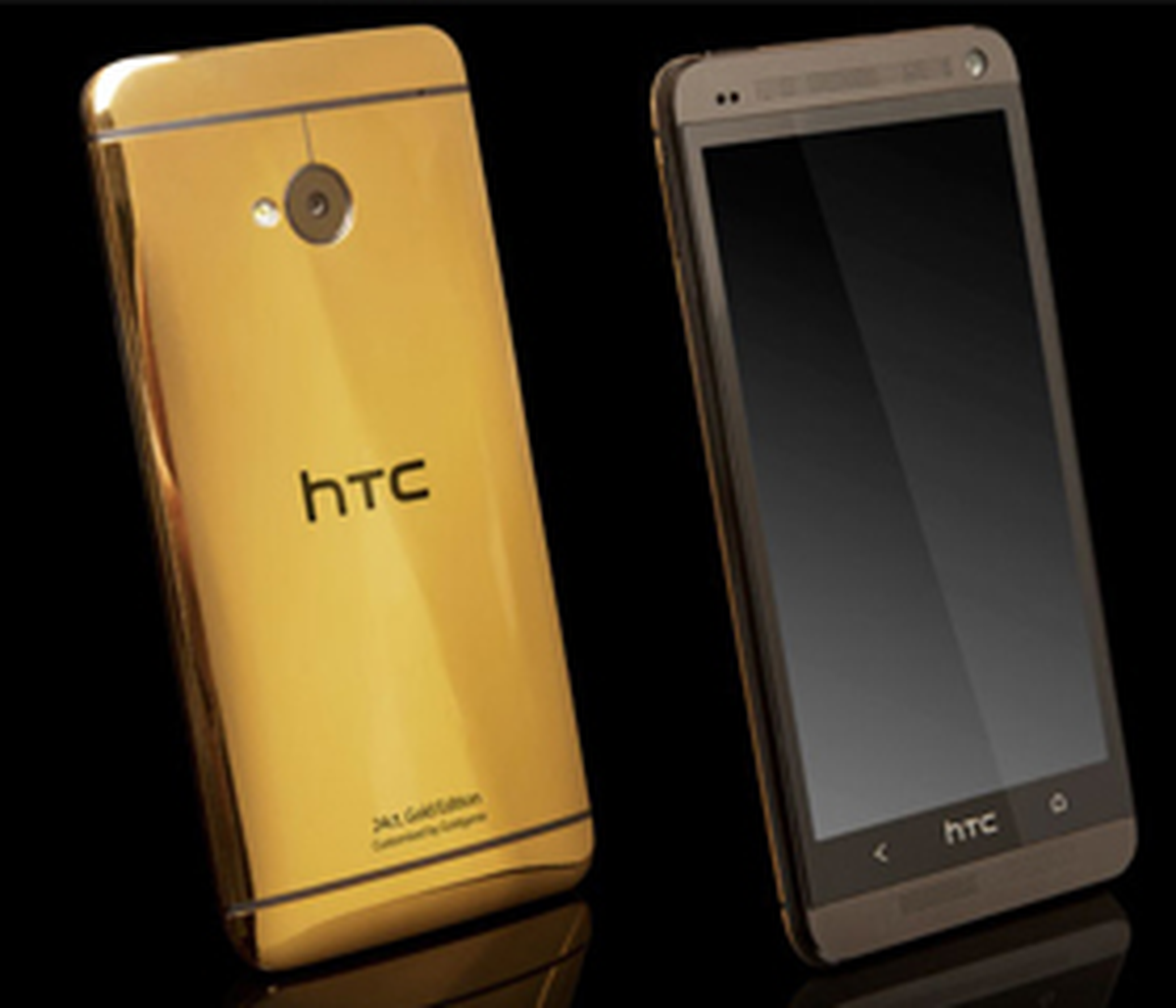 Altın Kaplamalı HTC One