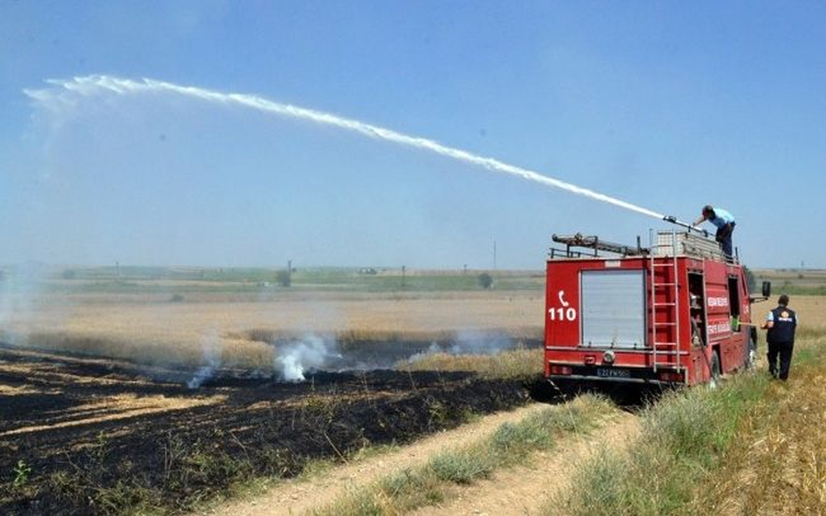 Anız Yangınlarına Karşı Uyarı