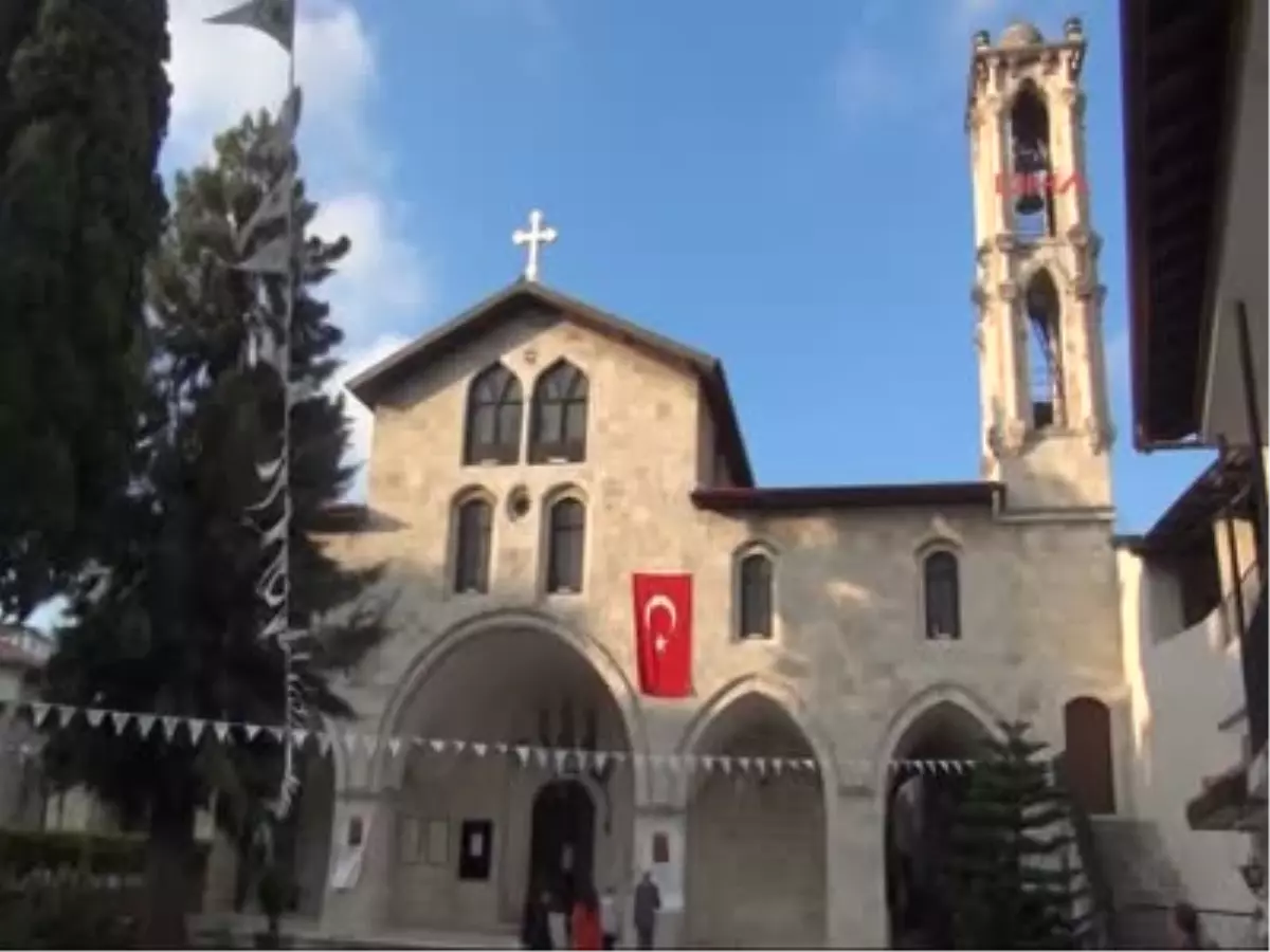 Antakya\'da St.Pierre Aziz Petrus Kutlandı